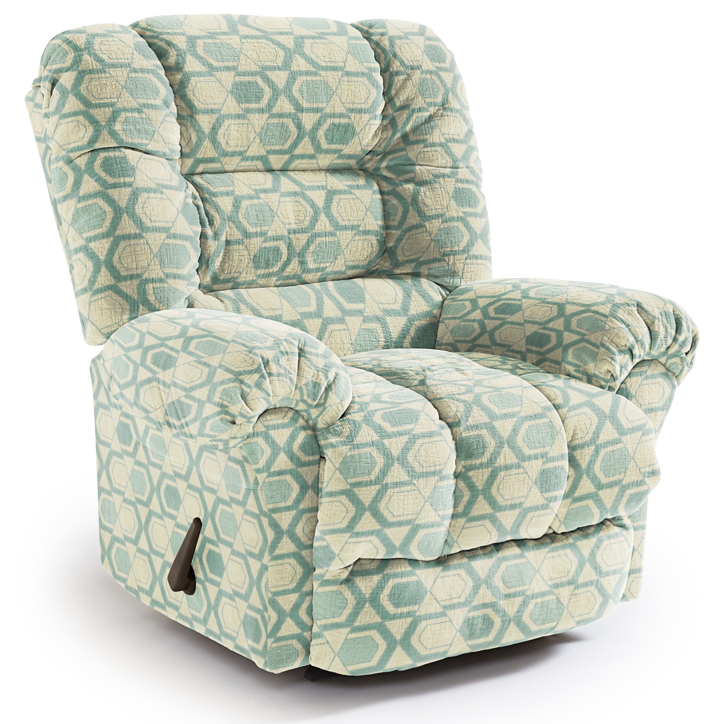Best Home Furnishings Medium Recliners 7MW25 Seger Swivel Gliding